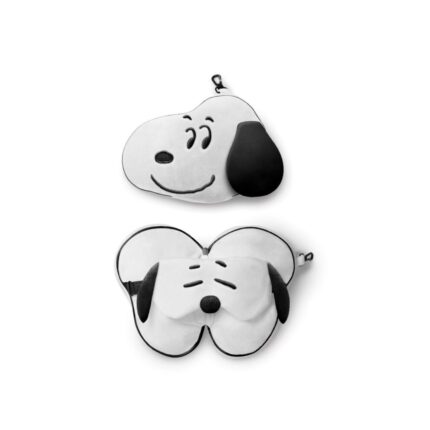 travel pillow eye mask snoopy